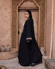 Turath cardigan in Black