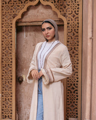 Turath cardigan in beige