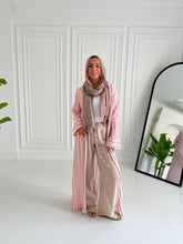 Kinted cardigan in pink