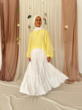 Luna blouse in yellow