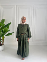 Olive blouse