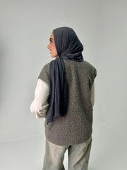 Cozy wool vest in Grey