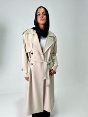 Trench coat in Grey