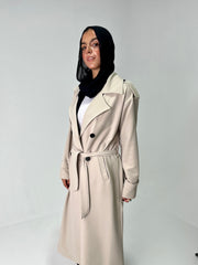 Trench coat in Grey
