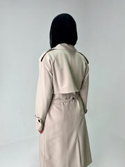 Trench coat in Grey
