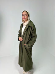 Waterproof olive jacket