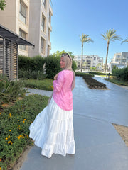 ZAHRA SKIRT IN WHITE