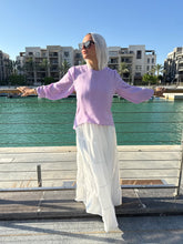 Luna blouse in lavender