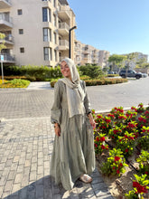 Jasmine dress in olive