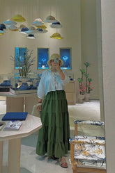 Zahra skirt in olive