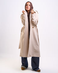Trench coat in Beige