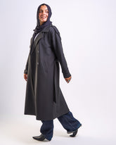 Trench coat in Black