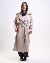 Trench coat in Grey