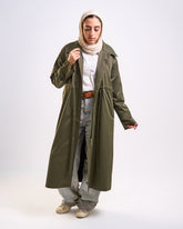 Waterproof olive jacket