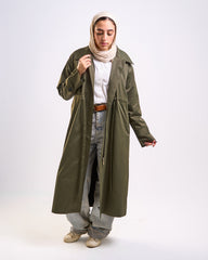 Waterproof olive jacket