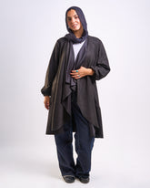 suede Black cardigan