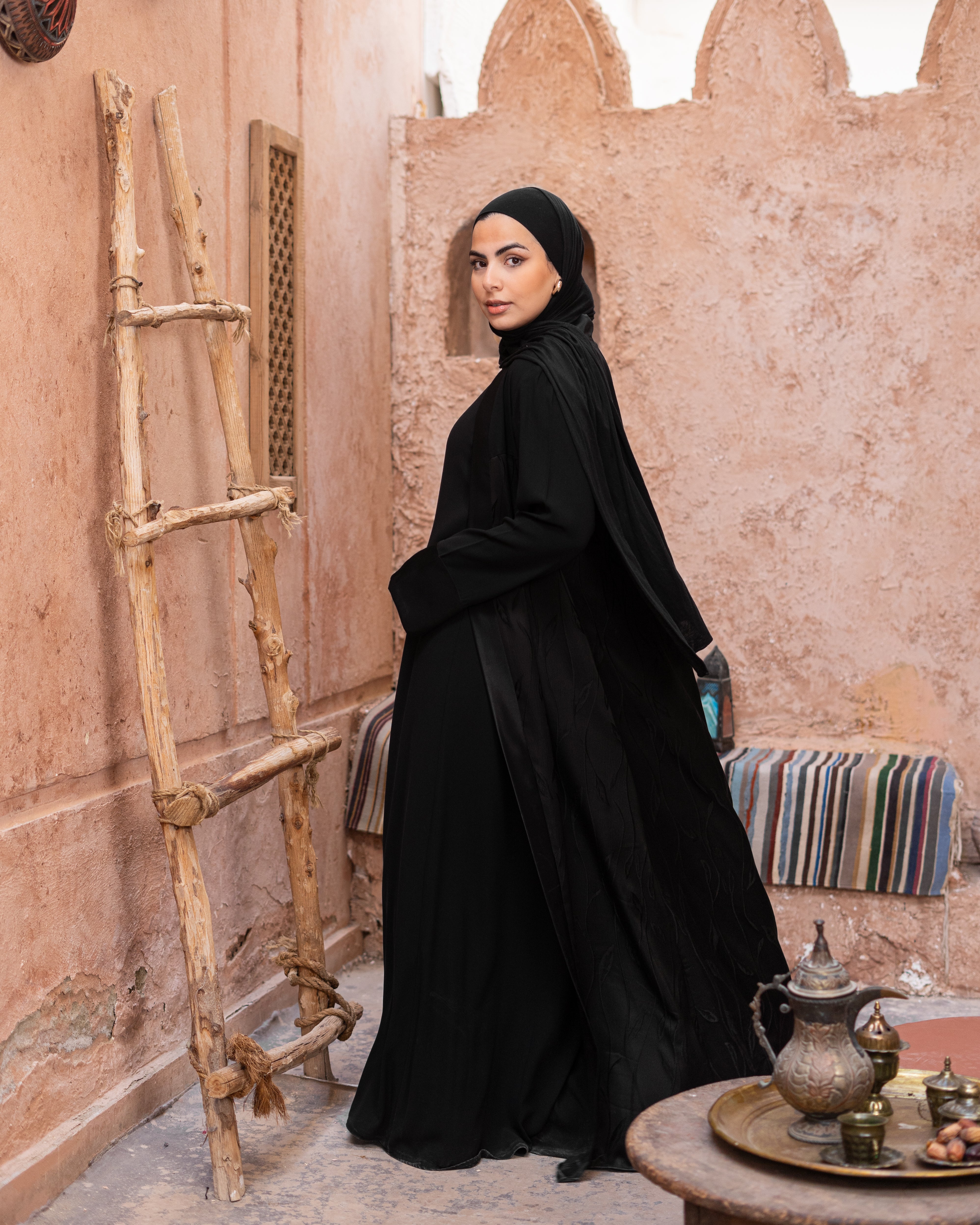 Royal black cardigan