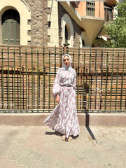Dusty rose dress