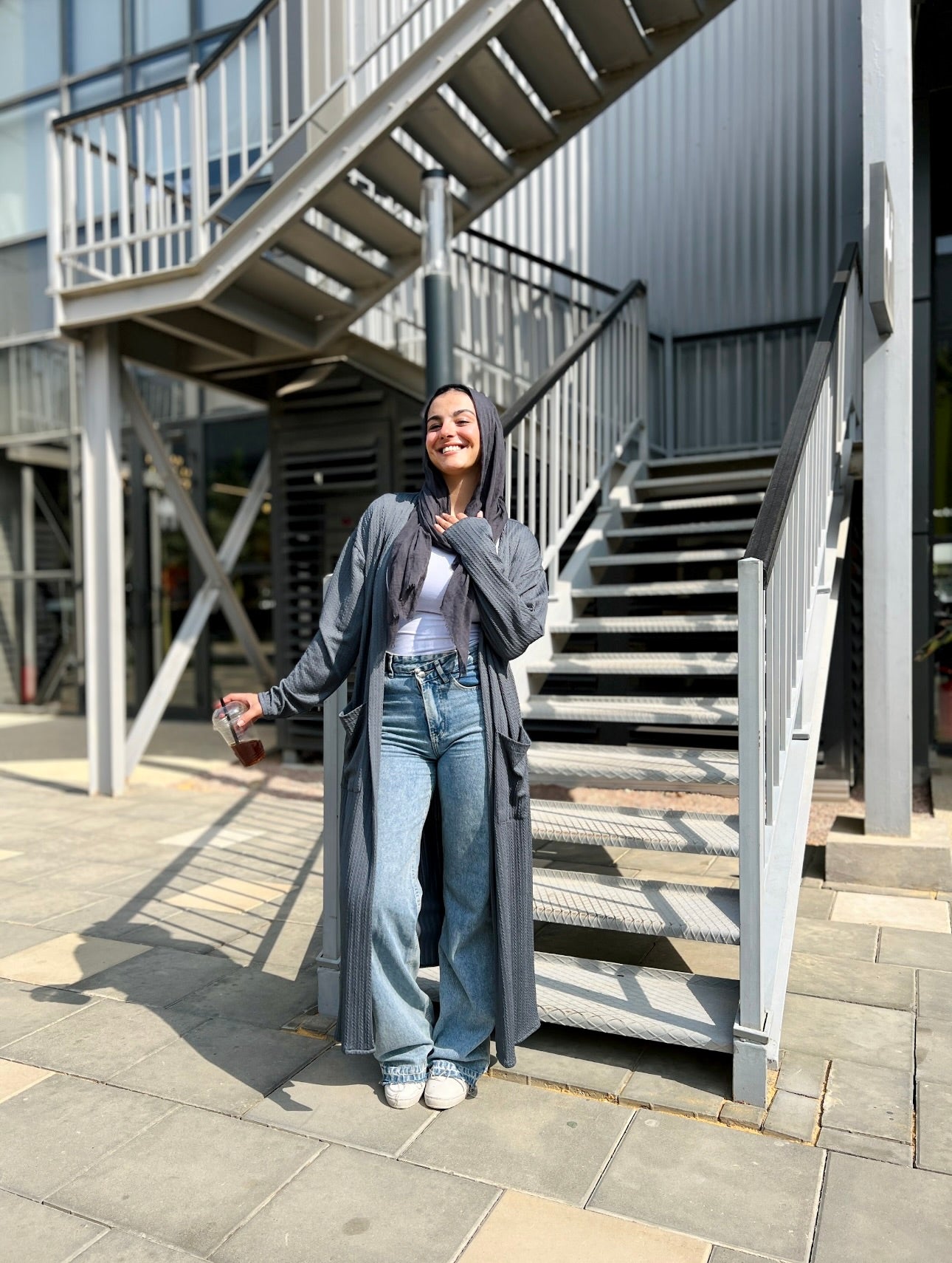 Long Grey cardigan