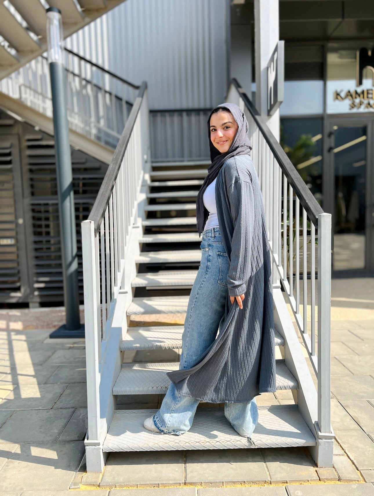 Long Grey cardigan