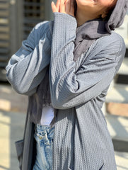 Long Grey cardigan