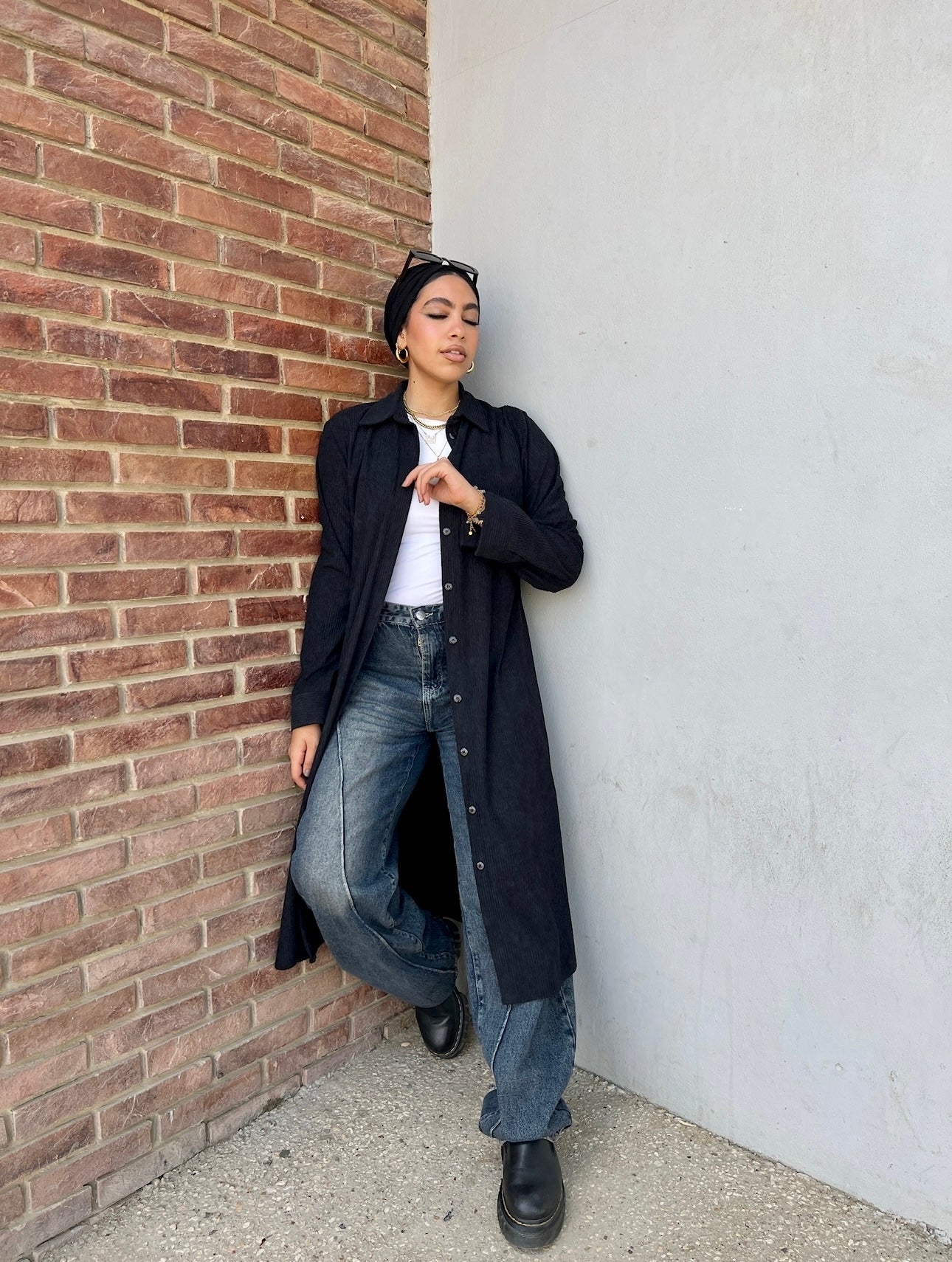 long Black Shirt