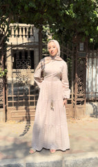 Jasmine dress in beige