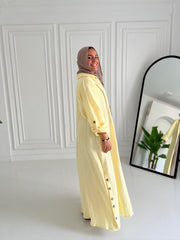 Sola shirt dress in yellow
