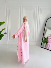 Sola shirt dress in pink