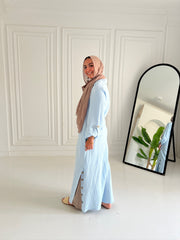 Sola shirt dress in baby blue