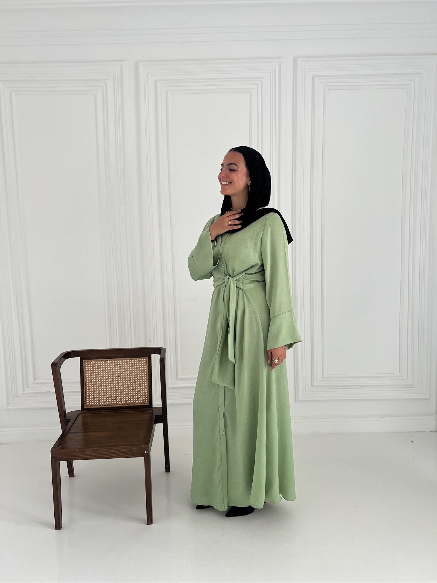 Sahra dress in mint