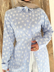 Denim Blue Shirt with Pants