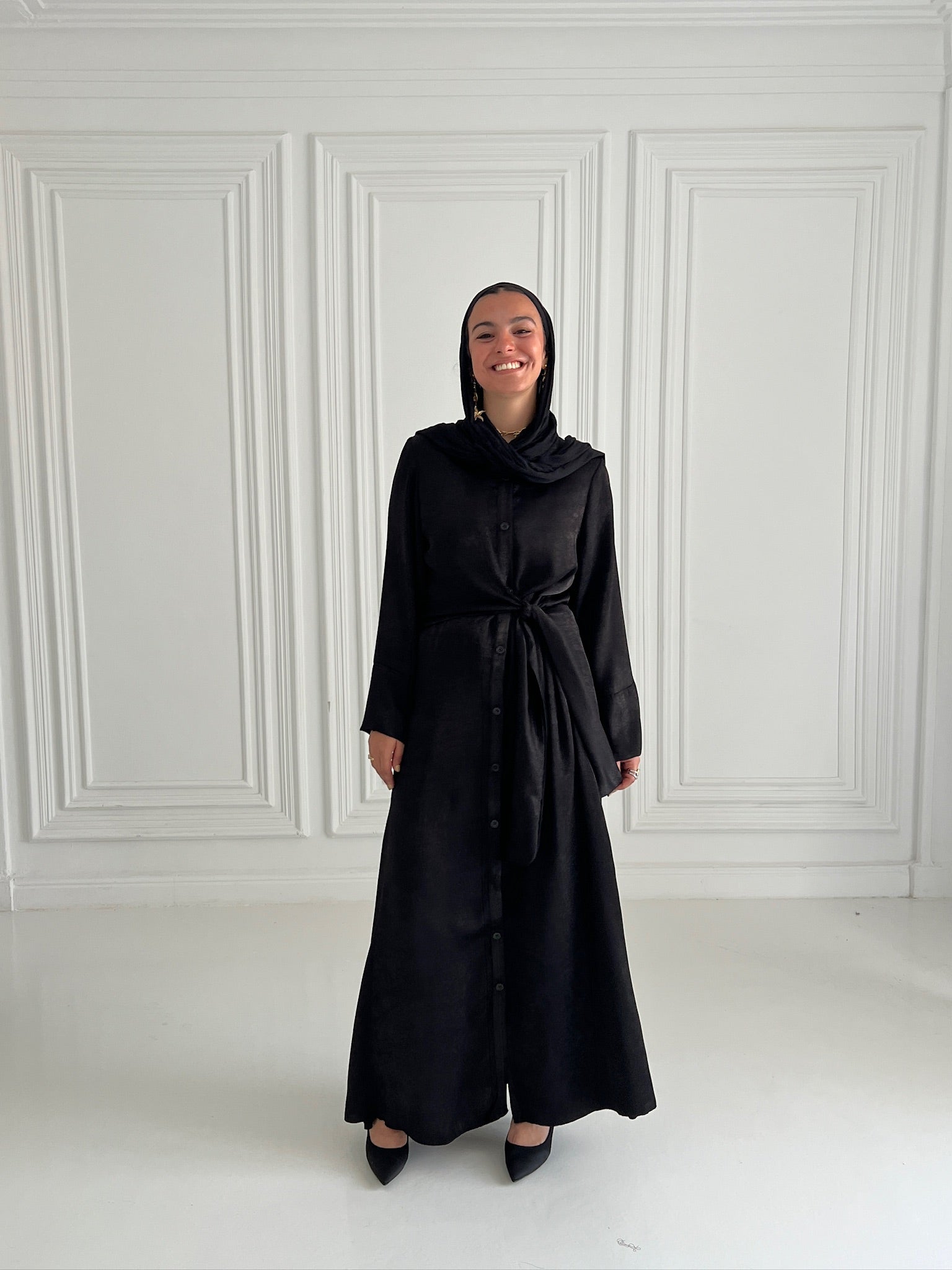 Sahra dress in black