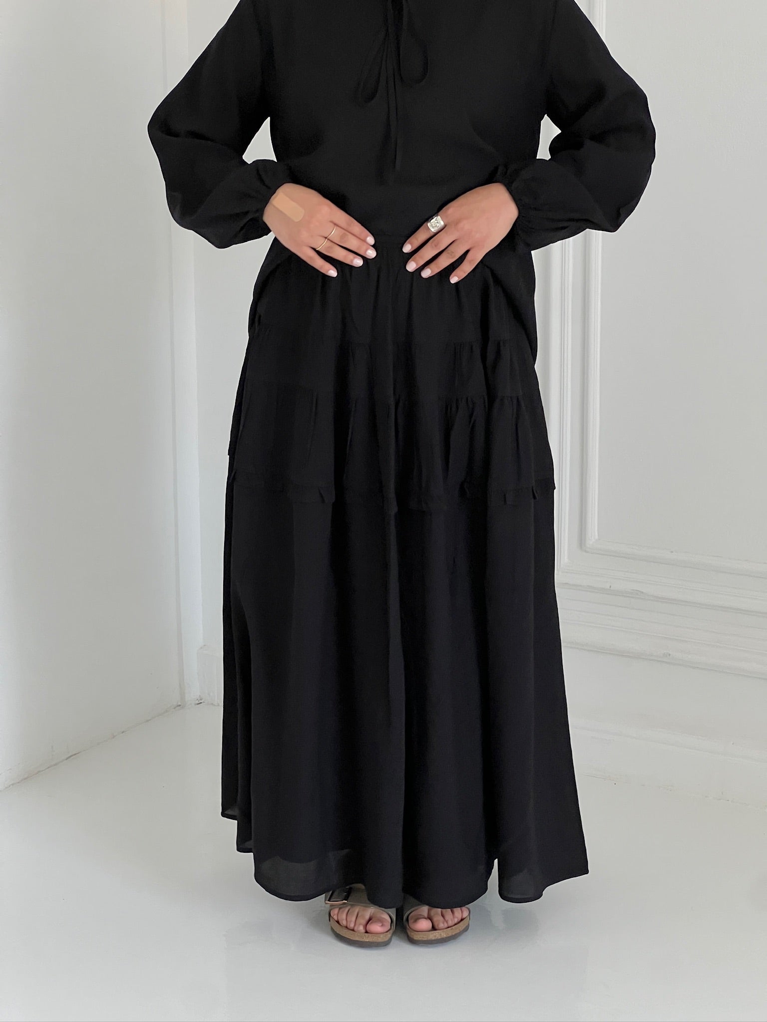 Black skirt