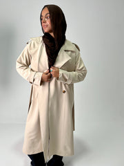 Trench coat in Beige