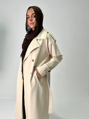 Trench coat in Beige