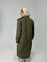 Waterproof olive jacket
