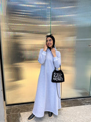 Cloud Flow Hooded Dress
