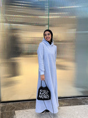 Cloud Flow Hooded Dress