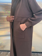 Everyday Brown Zip jacket