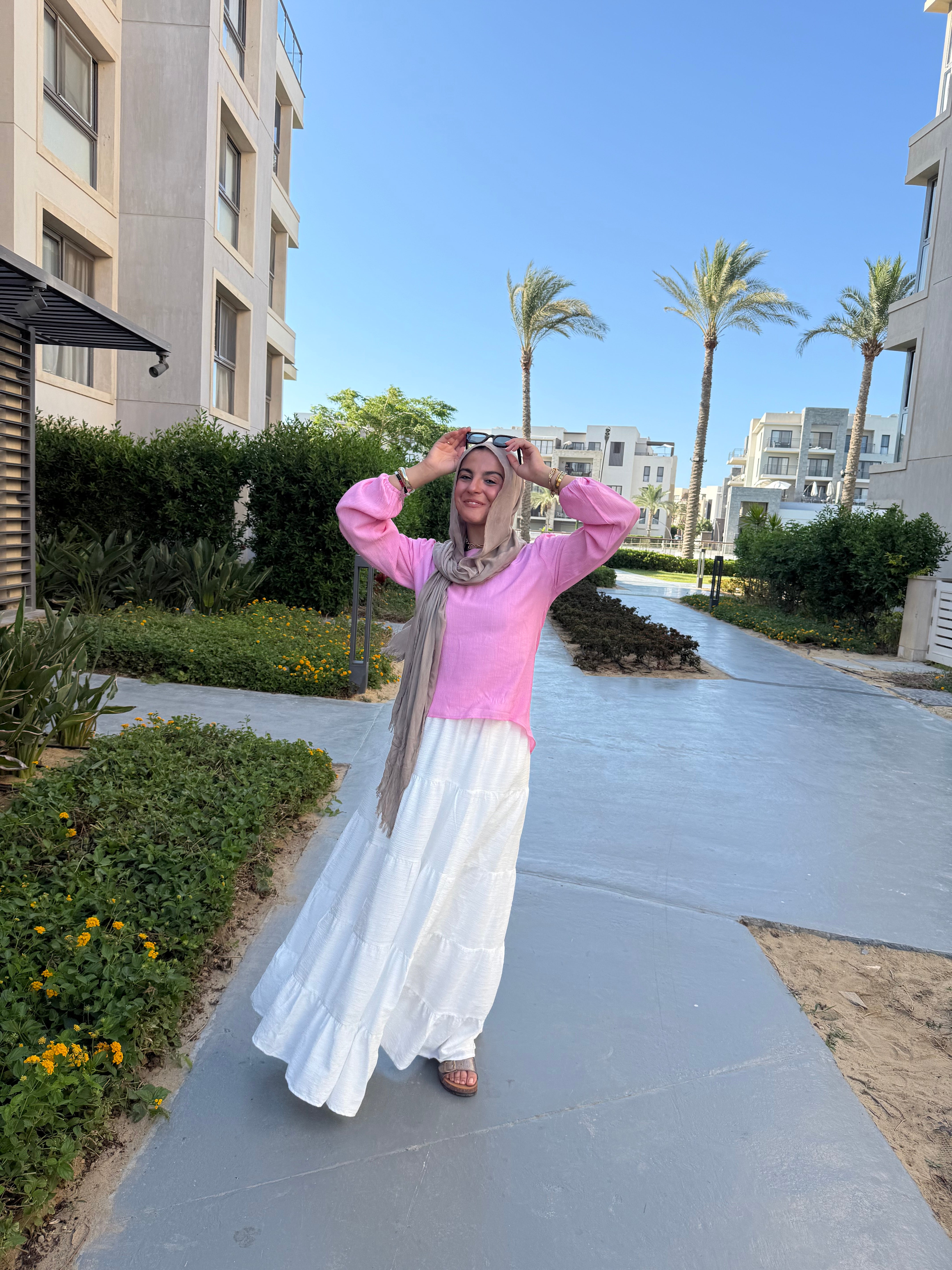 Luna blouse in pink