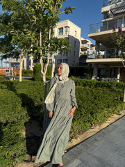 Jasmine dress in olive