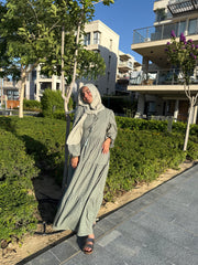 Jasmine dress in olive