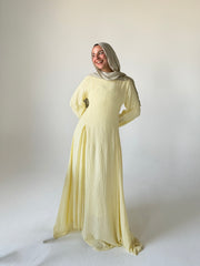 Summer Flowy Dress in Yellow