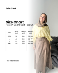 Noreen Cloche Copra Skirt - Brown